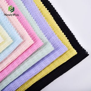 Spandex Knit 4 way Stretch Crinkle <span class=keywords><strong>Crepe</strong></span> plisado <span class=keywords><strong>Comprar</strong></span> vestido de mujer Material de <span class=keywords><strong>tela</strong></span> para faldas de moda Ropa - Product Image 2