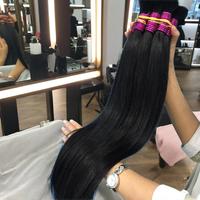 MaxHair Rambut Asli India Lurus Kelas 10A, Rambut Manusia yang Dicat, Pengiriman Gratis di Brasil