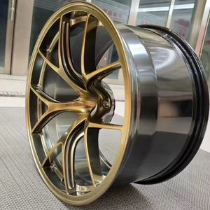 Jantes forgées légères Hunt, or foncé, concave profond, 5x112 5x120 pour voiture de sport M3 M4 G30 G31 F90 E90 F32 <span class=keywords><strong>BBS</strong></span> <span class=keywords><strong>RS</strong></span> Porsche 911 GT - Product Image 3