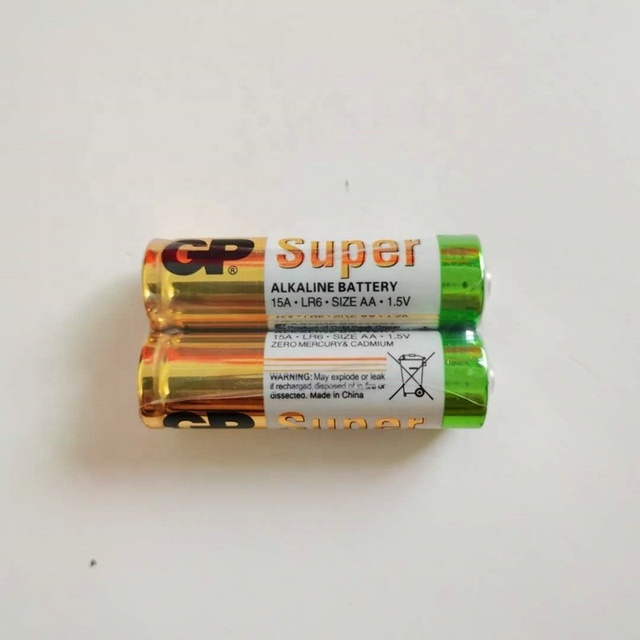 The Best Quality LR6 AA2 No.5 Battery Alkaline AA Alkaline Battery Size Aaa/lr03/am3 1.5v Dry Battery Alkaline for GP