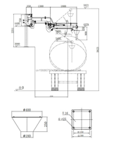 Camion-citerne de transfert de carburant à bride ANSI en aluminium de haute qualité 3 pouces 4 pouces bras de chargement supérieur pratique pour les pièces de Machine chimique d'huile