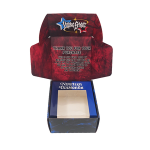 Bán Buôn Tùy Chỉnh Logo Snapcap Hộp Bao Bì Hat Mũ Bóng Chày Mailer Hộp Quà Tặng Gấp Đóng Gói Đầy Đủ Màu Sắc In Ấn Với Cửa Sổ Rõ Ràng - Product Image 4