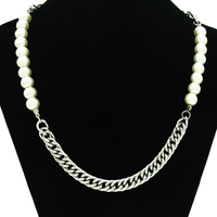 2025 mode plaqué or en acier inoxydable chaîne cubaine collier pour hommes Hip Hop Style coeur motif chrétien symbole en gros