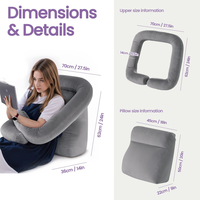 Canapé-lit ergonomique moderne en tissu tricoté, style dossier en U, une place, inclinable, rembourrage en fibre de polyester, gris, avec accoudoirs en tatami