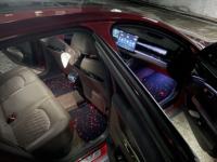 Magnifiques tapis de sol en fibre optique Starlight, éclairage LED scintillant, commande à distance par application, 4 pièces, tapis de sol universel pour voiture, ciel étoilé