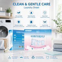 JL formule d'eau claire haute activité puissante élimination des taches anti-saignement des couleurs feuilles de linge fabricant de gros Offre Spéciale