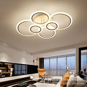 Luz de techo moderna y atmosférica para el hogar, iluminación creativa de estilo nórdico para restaurante, habitación, dormitorio, estudio