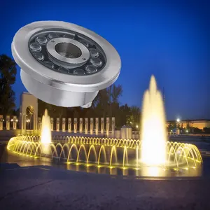 IP68 Waterproof Led Water Jet Underwater Fountain Nozzle Lights For Music Fountain