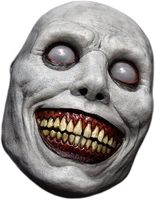 Double couche Effrayant Halloween Joker Masque Latex avec mâchoire mobile et sang magnétique pour Halloween et fêtes