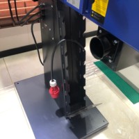 Poinçonneuse d'angle de tuyau Offre Spéciale 45 encocheuse de tube carré hydraulique de 90 degrés pour l'acier inoxydable de fleur de porte