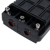 96 Core Fiber Optic Splice Closure Max 4 Trays FTTH 2 Inlet 2 Outlet ABS Mechanical Sealing Waterproof Temperature Range
