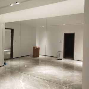 Solid High Quality Silver <strong>Mirror</strong> For Gym &amp; Dance Room &amp; Industrial Building Usage Custom Size MAX Size 3300*2140mm Edge Polished - Product Image 4