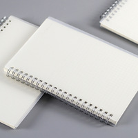 Kunden spezifische A5 Mini Notebook Planer Journals Hardcover Lederbezug mit Stoffs piral bindung für Studenten