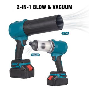 Souffleur à jet turbo sans fil RYNEX OEM, moteur sans balais à conduite canalisée, vent puissant de 2000 g, <span class=keywords><strong>batterie</strong></span> 4,5 Ah, dépoussiéreur d'air portable - Product Image 3