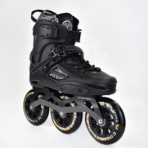 Patins à roulettes en ligne de haute qualité, gratuits, 90 mm ou 100 mm, <span class=keywords><strong>3</strong></span> roues, patins de slalom professionnels, patins de vitesse en ligne freestyle, patins à <span class=keywords><strong>3</strong></span> roues - Product Image 6