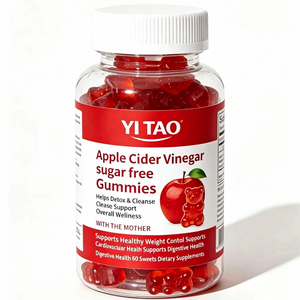 OEM /ODM Organic Apple Cider Vinegar Gummies, Sugar-Free ACV Gummy for Energy & Digestion, Non-GMO, Gluten-Free - Product Image 1