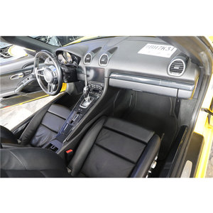 Embellecedores de consola central para <span class=keywords><strong>salpicadero</strong></span> de engranajes interiores de <span class=keywords><strong>coche</strong></span> de fibra de carbono, kits de automóviles para Porsche 911 Carrera Targa 2012-2018 Accesorios - Product Image 1