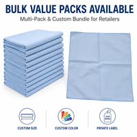 Chiffon en microfibre à séchage rapide, sans traces, sans peluches, sans rayures, pour le nettoyage des verres, des lentilles et des écrans, ultra absorbant, 300 g/m², vente en gros