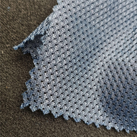 Haute qualité 100% polyester 68D brillant maille tissu pour vêtements de sport