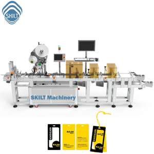 SKILT 자동 평면 <span class=keywords><strong>RFID</strong></span> 태그 라벨 부착기 급지 및 수집 장치 포함 - Product Image 1