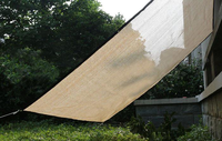 Filet pare-soleil populaire en HDPE, résistant aux UV, respirant, recyclable, pour jardin extérieur, cour arrière, compatible OEM et ODM