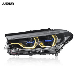 Ensemble de phares Jushun pour BMW Série 5 G30, LED haute luminosité, double couleur, feux de jour améliorés - Product Image 5