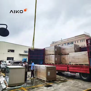 Panneaux solaires bifaciaux tout noirs à demi-cellules Aiko de niveau 1, prix compétitif de haute qualité pour ABC 640w 645w 650w 655w 660w, pour la maison - Product Image 6