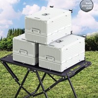 Table de camping pliante tactique d'extérieur en acier au carbone, légère, portable, pour pique-nique, cuisine en plein air, mobilier d'extérieur