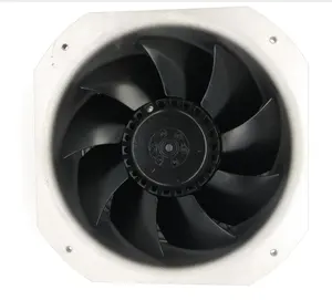 225x225x80mm 22580 48~440V DC AC 18~80W 220~620CFM IP68 Metal Impeller Electrical Box Axial Cooling Fan