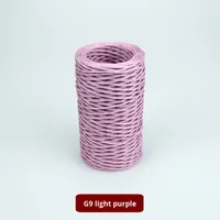 2mm * 50m fil torsadé naturel artisanat macramé chaîne bricolage raphia papier ficelle fil de fer inclus pour les mariages saint valentin