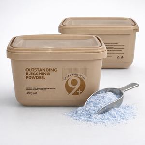 ผงฟอกสีผมแบบไม่เป็นฝุ่น ปราศจากแอมโมเนีย <span class=keywords><strong>สี</strong></span>ฟ้า ยก<span class=keywords><strong>สี</strong></span><span class=keywords><strong>ผม</strong></span>ได้สูง สำหรับมืออาชีพ รับผลิตแบบ OEM ODM แบรนด์ส่วนตัว จำหน่ายส่งจากโรงงาน - Product Image 1