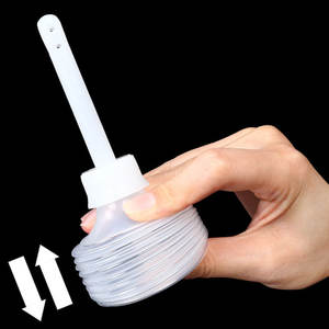 Douche vaginale médicale 150 ml en plastique à usage unique pour le nettoyage féminin - Product Image 3