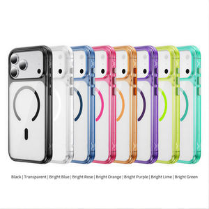 Funda Magnética para Teléfono con Tacto Similar a la Piel - Protección Premium de Acrílico y TPU, 8 Impresionantes Opciones de Color, Funda Transparente para Teléfono - Product Image 3