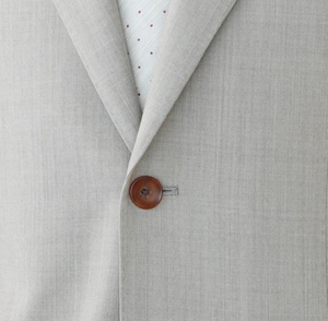 <span class=keywords><strong>Costume</strong></span> gris uni en laine de style italien <span class=keywords><strong>sur</strong></span> <span class=keywords><strong>mesure</strong></span> pour hommes - <span class=keywords><strong>Costume</strong></span> de luxe respirant anti-rides grande taille - Product Image 2