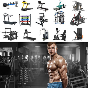 Set Completo di Attrezzature da Palestra di Alta Qualità dalla Fabbrica all'Ingrosso Macchina per Allenamento della Forza Esercizi Muscolari per Centri <span class=keywords><strong>Fitness</strong></span> Uso Commerciale - Product Image 3