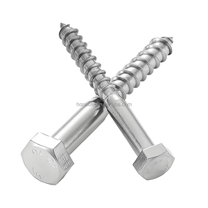 DIN 571 Premium Corrosion-Resistant Hexagon Head <strong>Wood</strong> <strong>Screws</strong> for Outdoor Furniture &amp; Garden Structures - Product Image 3