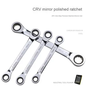 Conjunto de Ferramentas de Chave Manual EXPLOIT Tipo C Chave de Anel Duplo Chave Quadrada Chave Rápida Semi-Automática Sistema Métrico Cromo Vanádio - Product Image 4