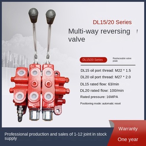 Van đảo chiều đa chiều thủ công DL15/20 Van điều khiển hướng thủy lực xe nâng Loại van thủy lực - Product Image 3