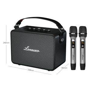 Proveedor de Altavoces Bluetooth al por Mayor, Caja de Madera Personalizada, Impresión de Logotipo, Batería de 20000 mAh, Entrada de Micrófono para Revendedores - Product Image 2