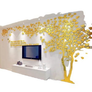 Papel Tapiz de Espejo Grande para Decoración del Hogar, Adhesivos Acrílicos para Pared de Sala de Estar, Fondo de TV, Mural Artístico - Product Image 2
