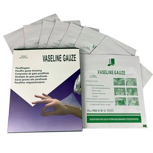 カスタマイズ滅菌綿医療用ガーゼパラフィンガーゼ創傷被覆材用 - Product Image 1