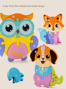 <span class=keywords><strong>2025</strong></span> Sản phẩm mới bằng gỗ phim hoạt hình 3D Chính Tả học tập ghép hình câu đố Hội Đồng Quản trị trò chơi bảng chữ cái giáo dục tự làm đồ chơi trẻ em trai cô gái - Product Image 3