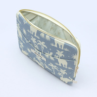 Housse d'ordinateur portable en toile personnalisée avec étiquette de marque, antichoc, fine, protectrice, portable pour les voyages