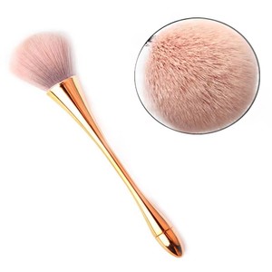 Brochas Profesionales para Arte de Uñas, 6 Estilos, Brochas Grandes Doradas para Polvo Cosmético, Contorno Facial, Colorete, Herramientas de Metal y Plástico - Product Image 2