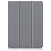 Vente en gros de nouveaux produits pour OnePlus Pad Go / OPPO Pad Air2 / Neo Custer couleur unie support à 3 volets étui en cuir intelligent pour tablette