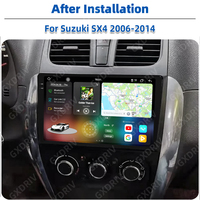 Autoradio Android pour Suzuki SX4 2006-2014 2K Screen CarPlay Auto 360 Camera GPS Navigation 4G Network Car Multimedia System