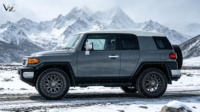 Jantes forgées monobloc 6x139.7 5x127 6061-T6, finition gris mat, Beadlock, multi-rayons, tout-terrain pour Wrangler Tacoma FJ, personnalisées OEM