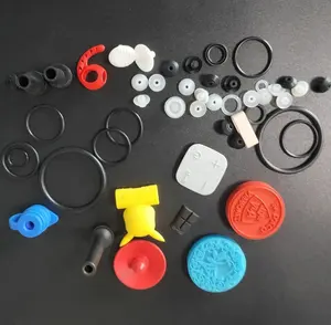 OEM Customize Soft Colored Silicone Rubber Parts Factory