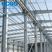 Almacén de Estructura de Acero de Diseño Moderno, Estructura de Acero Q355, Construcción de Fábrica, Ecológico, Reciclable, Vida Útil de Más de 60 Años