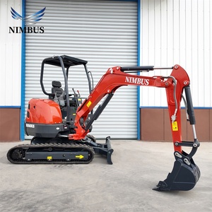 รถขุดขนาดเล็ก NIMBUS รุ่นใหม่ 4 ตัน <span class=keywords><strong>5</strong></span> ตัน สายพานยางแบบขยายและหนาขึ้น รับประกัน 3 ปี รถขุดขนาดเล็กรับน้ำหนักได้สูง - Product Image 3